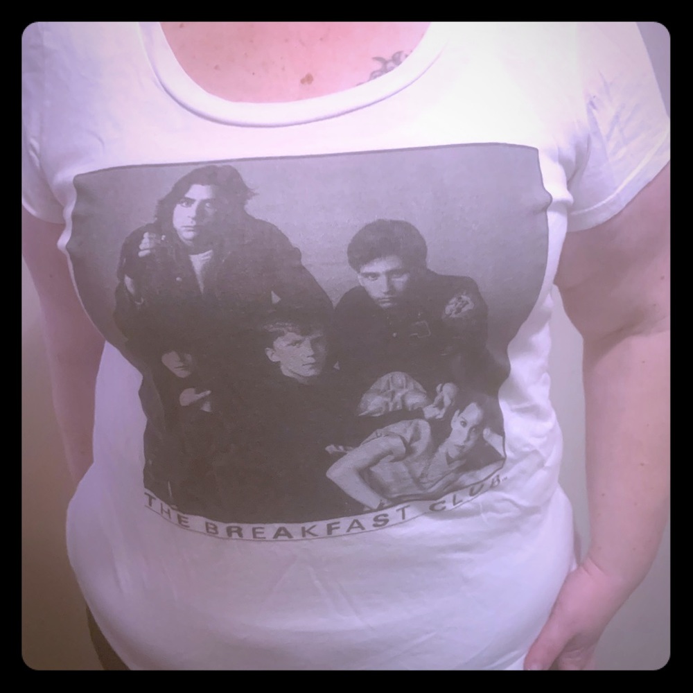 Breakfast club graphic T-shirt
